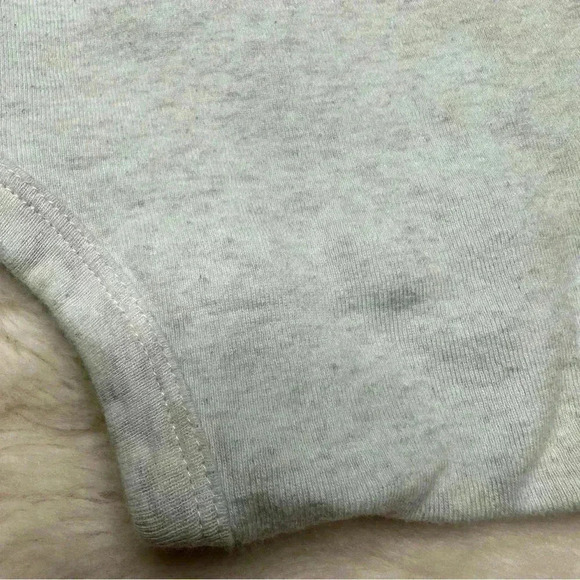 Gerber Onesie Diaper Shirt  Grey Camping Animals Tent Size Newborn - Picture 16 of 16